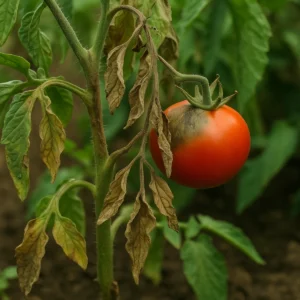Bacterial Wilt on Tomato